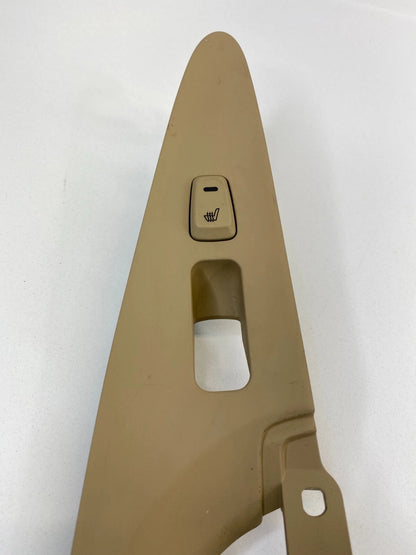 2011-2014 HYUNDAI SONATA REAR LEFT HEATED SEAT BUTTON SWITCH W/ BEZEL DOOR TRIM