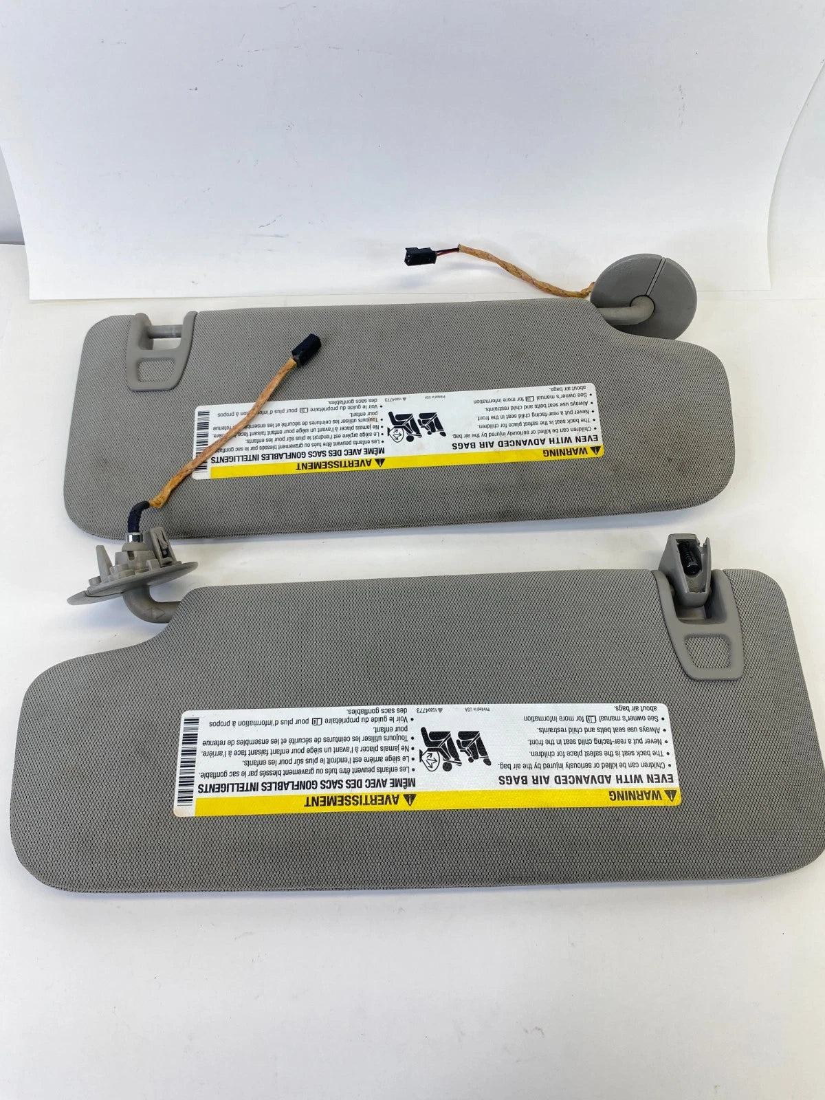 2013-2019 CADILLAC ATS 14-19 CTS SEDAN RIGHT LEFT SUNVISOR SUN VISOR SET OEM