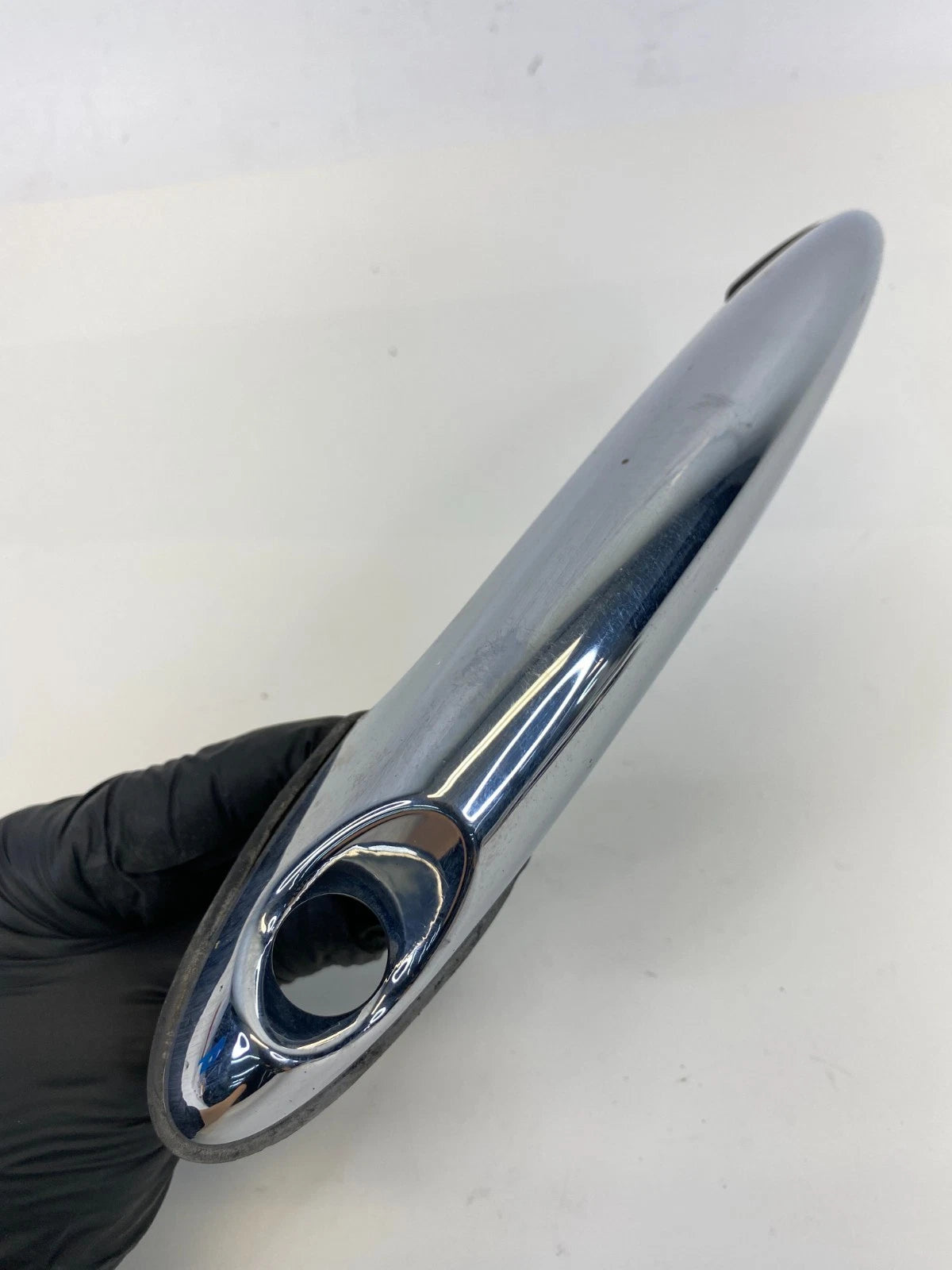 07-15 MINI COOPER FRONT LEFT SIDE EXTERIOR OUTSIDE DOOR HANDLE CHROME ASSY OEM