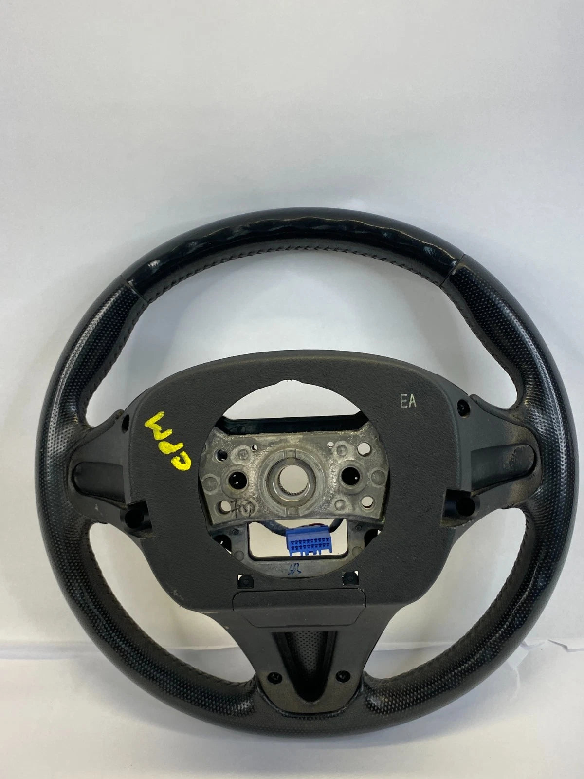 2006-2011 HONDA CIVIC STEERING WHEEL LEATHER BLACK W/ AUDIO CRUISE CONTROL OEM