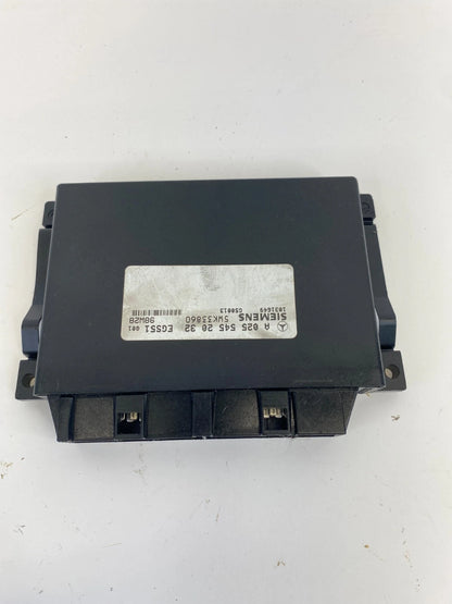 1998-2002 MERCEDES-BENZ E430 4.3L TRANSMISSION CONTROL MODULE TCM A0255452032