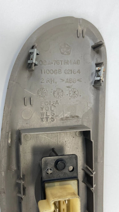 2001-2003 DODGE CARAVAN RIGHT SIDE DOOR WINDOW SWITCH W/ TRIM BEZEL 0SA76TRMAB