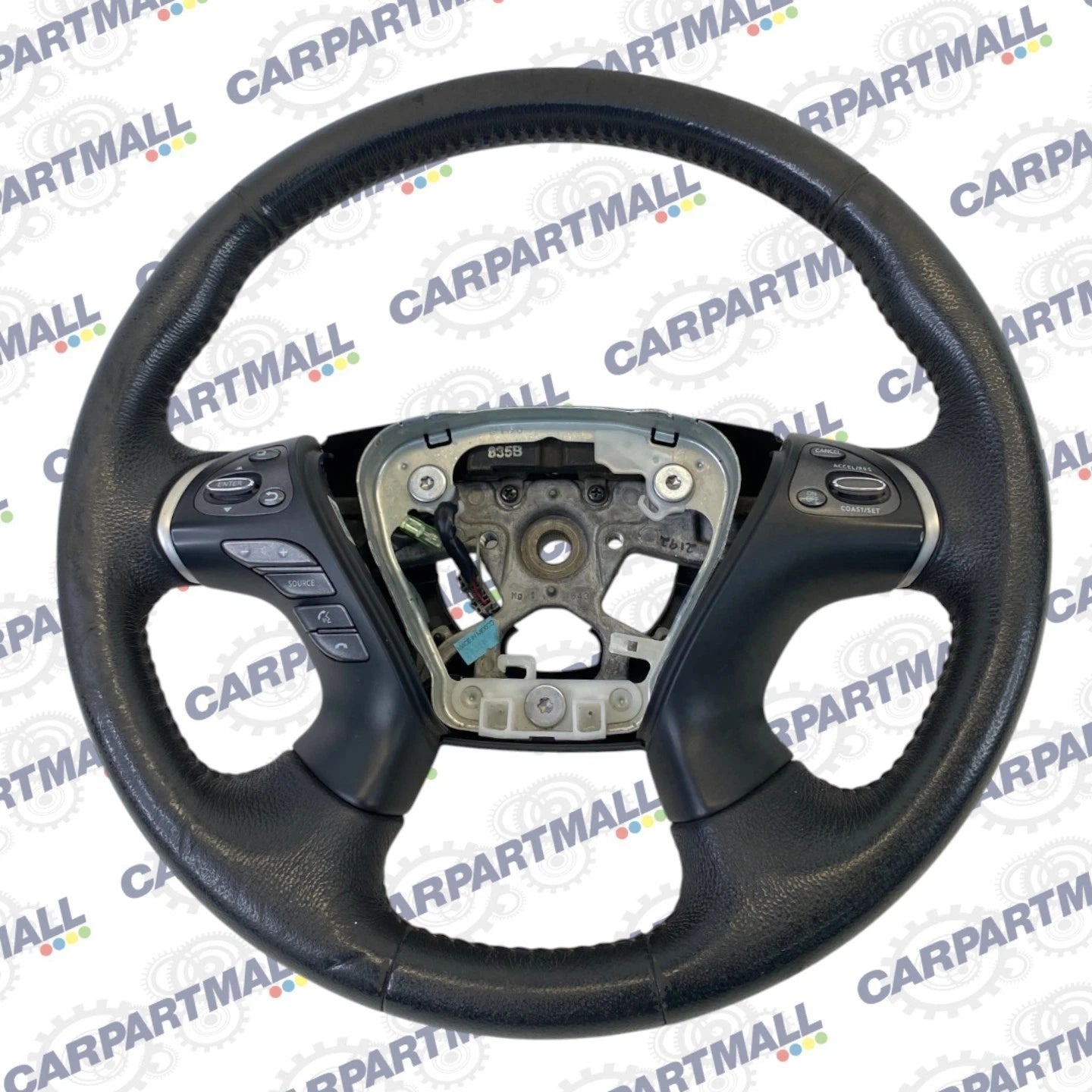 2013 2014 2015 2016 NISSAN PATHFINDER STEERING WHEEL W/ CONTROL SWITCH OEM