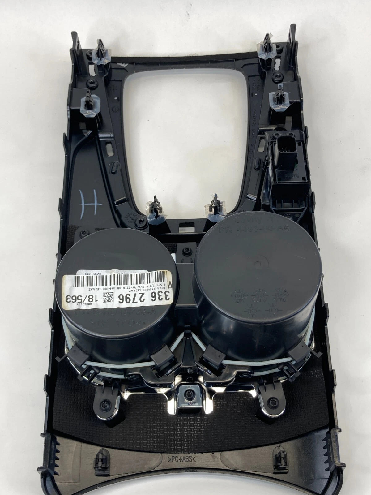 2015-2018 FORD EDGE CENTER CONSOLE COVER SHIFTER BEZEL TRIM W/ CUP HOLDER OEM