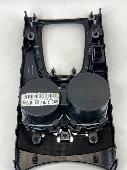 2015-2018 FORD EDGE CENTER CONSOLE COVER SHIFTER BEZEL TRIM W/ CUP HOLDER OEM