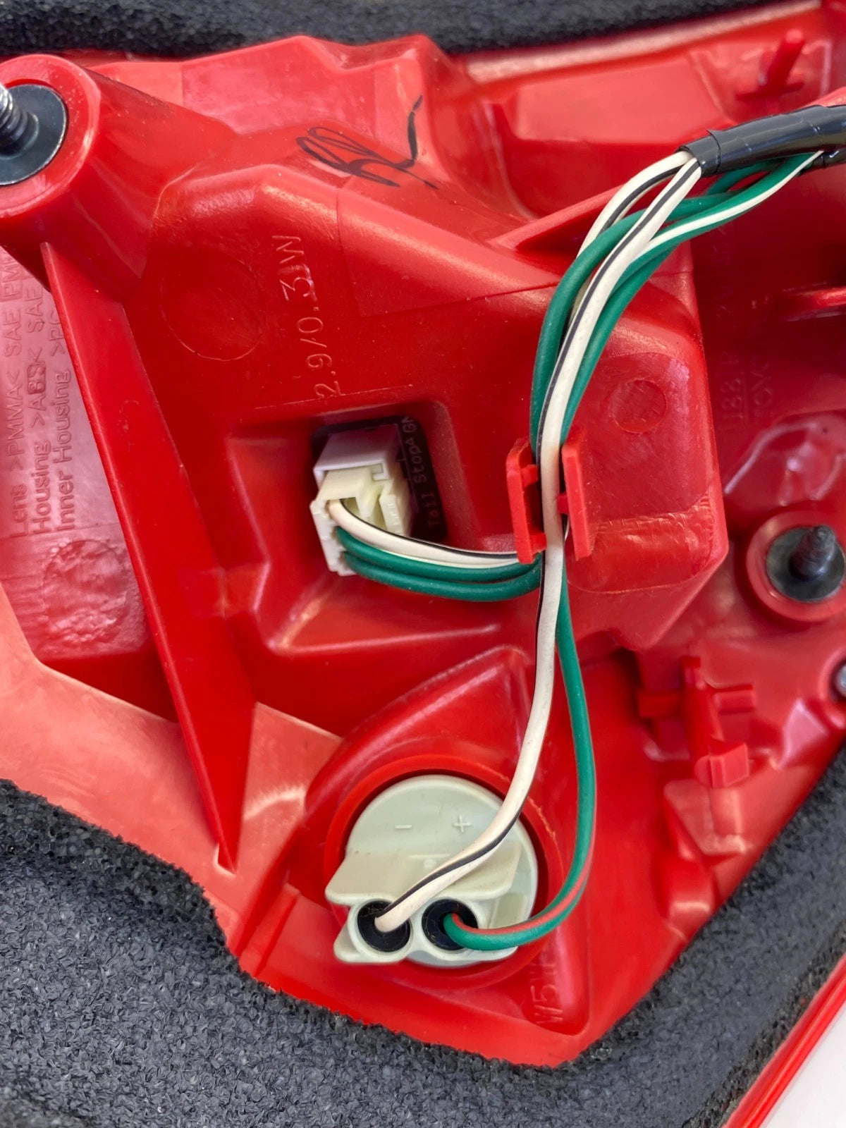 2006-2009 TOYOTA RAV4 RIGHT PASSENGER SIDE TAILLIGHT RR BRAKE LAMP ASSEMBLY OEM