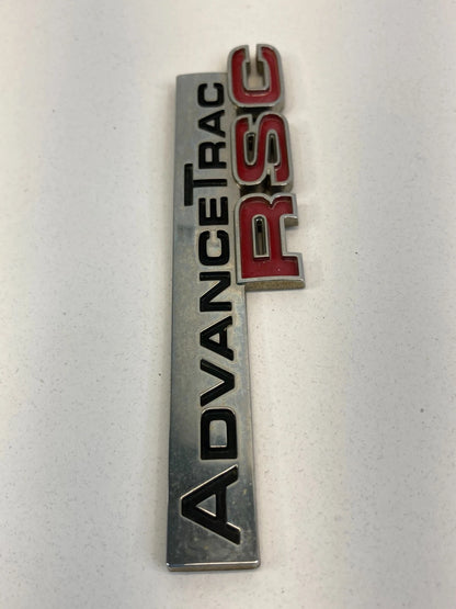 2006-2010 FORD EXPLORER REAR TRUNK ADVANCE TRAC RSC EMBLEM LOGO BADGE OEM