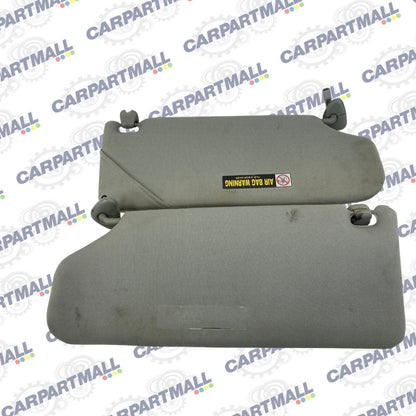 2005-2007 Honda Odyssey W Sunroof Left & Right Sunvisor Sun Visor Set w Lights