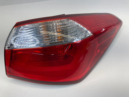 2014-2016 Kia Forte SEDAN Rear Right Side Tail Lamp Light Outer Taillight Lamp