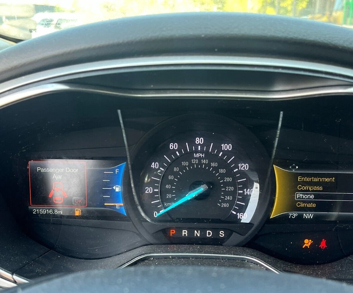16 FORD FUSION 1.5 AT SPEEDOMETER CLUSTER INSTRUMENT 215K Miles GS7T10849JC OEM