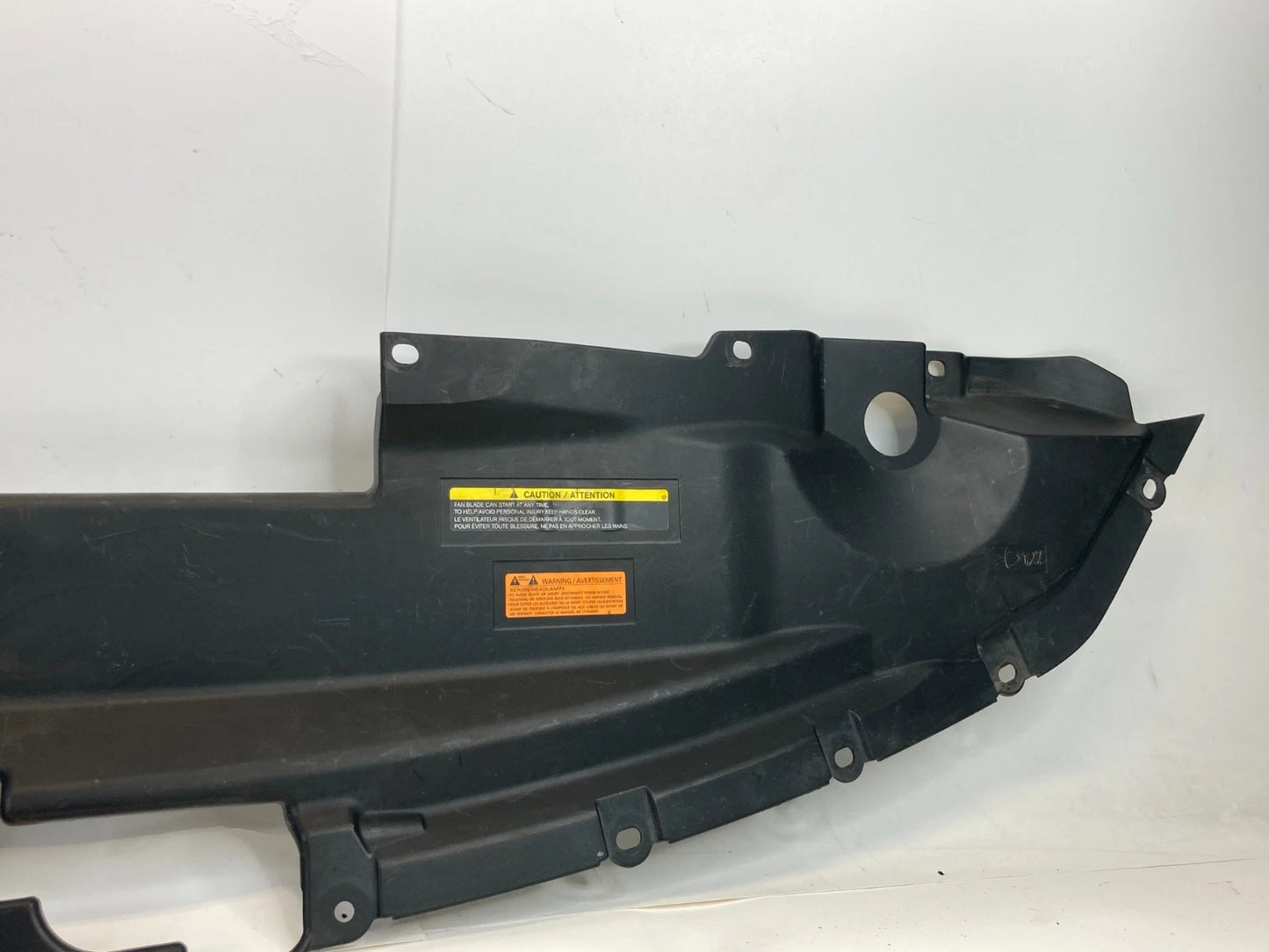 2013 13 INFINITI JX35 14-20 QX60 RADIATOR COVER SIGHT SHIELD 65378-3JA0A OEM