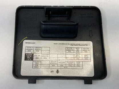 07 08 09 10 11 12 NISSAN VERSA DASH FUSE BOX DOOR LID COVER 68964-EL00A OEM