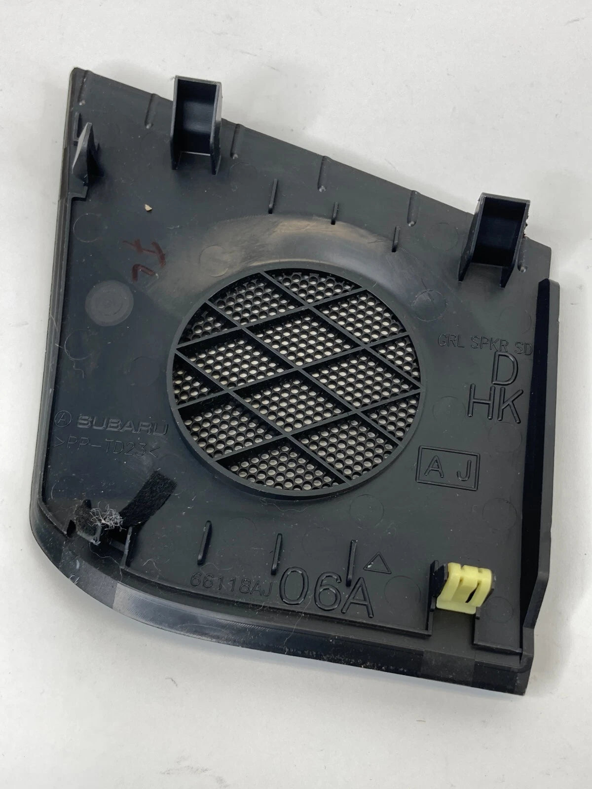 2010-2014 SUBARU OUTBACK LEFT DRIVER DASH SPEAKER COVER GRILLE OEM 66118AJ06A
