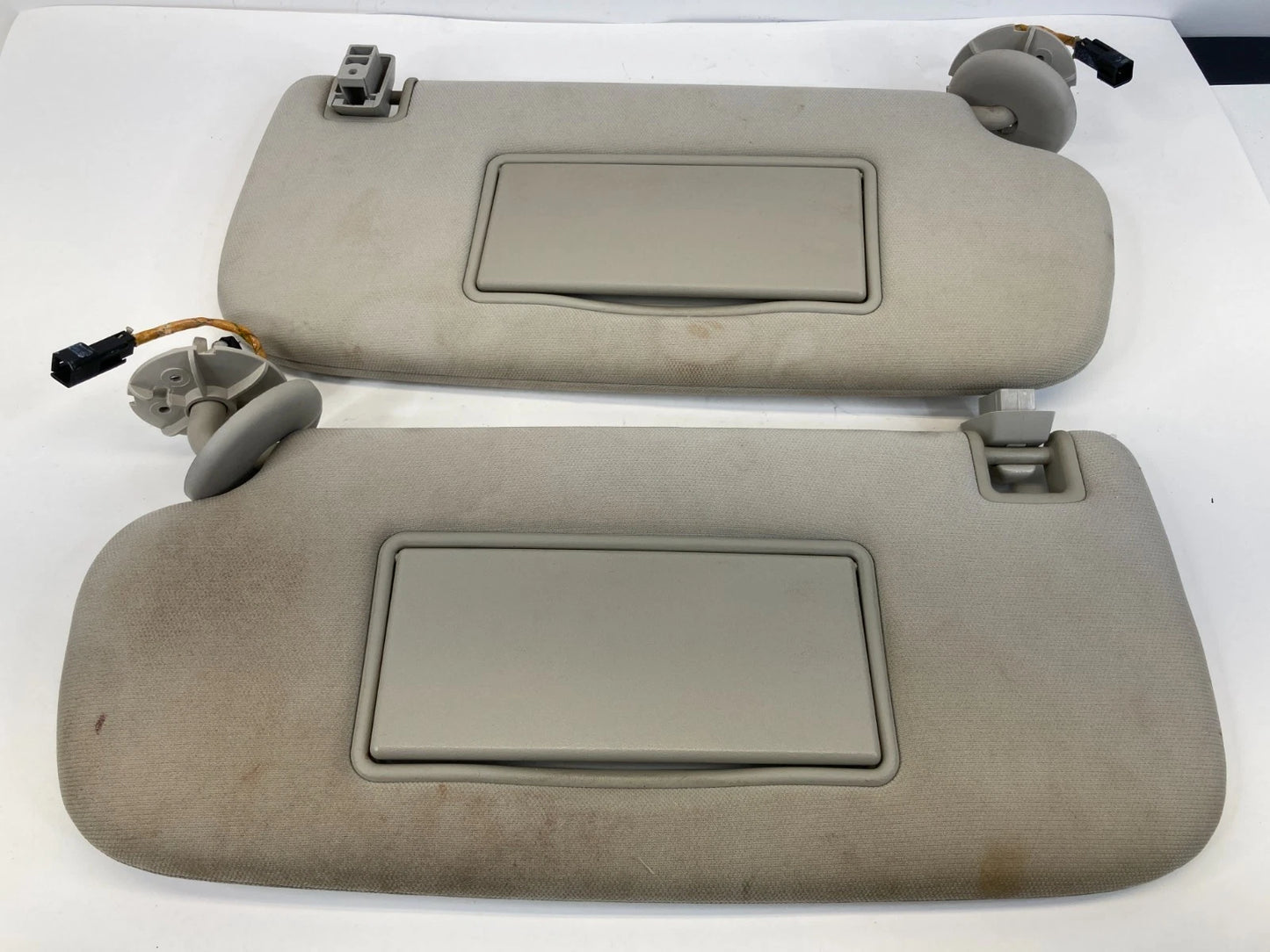 2011-2023 DODGE DURANGO SUN VISOR SHADE PAIR SET DRIVER & PASSENGER SIDES OEM