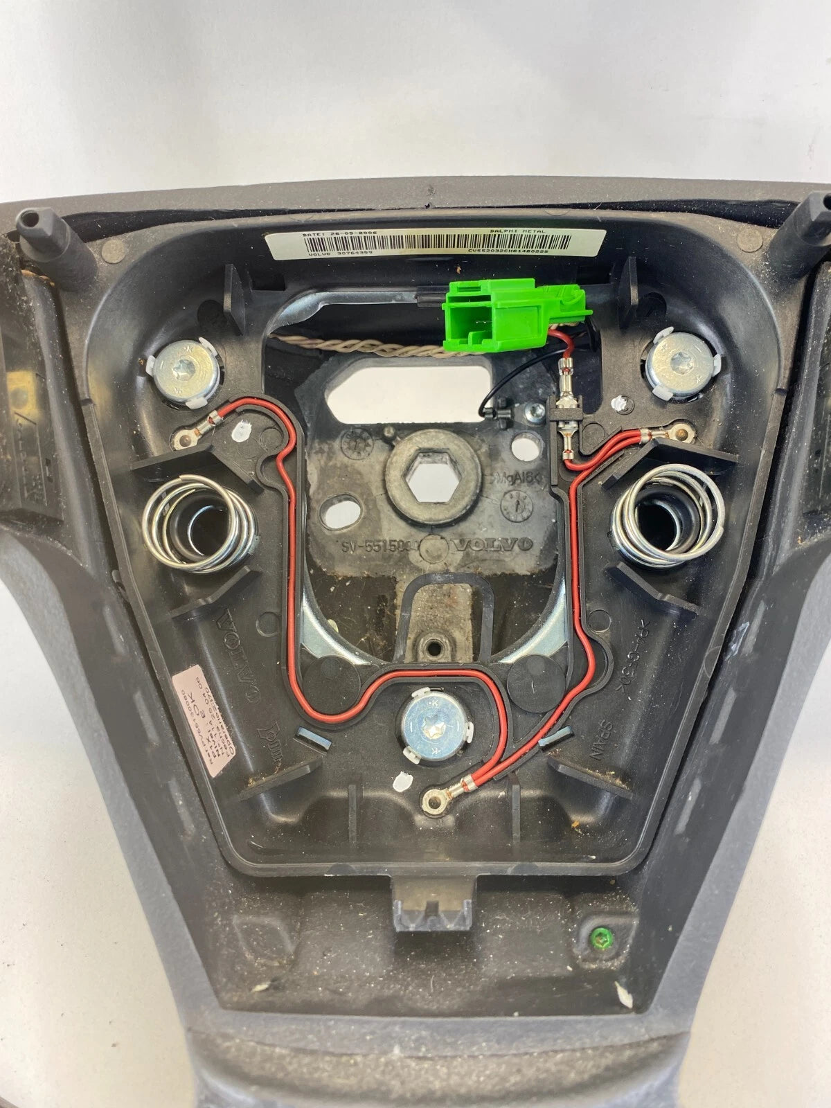 2005-2011 VOLVO S40 STEERING WHEEL BLACK W/ CRUISE & AUDIO CONTROL SWITCH OEM