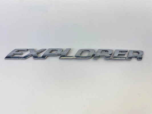02-05 FORD EXPLORER REAR TRUNK LIFTGATE EDDIE BAUER EMBLEM LOGO BADGE PLATE OEM