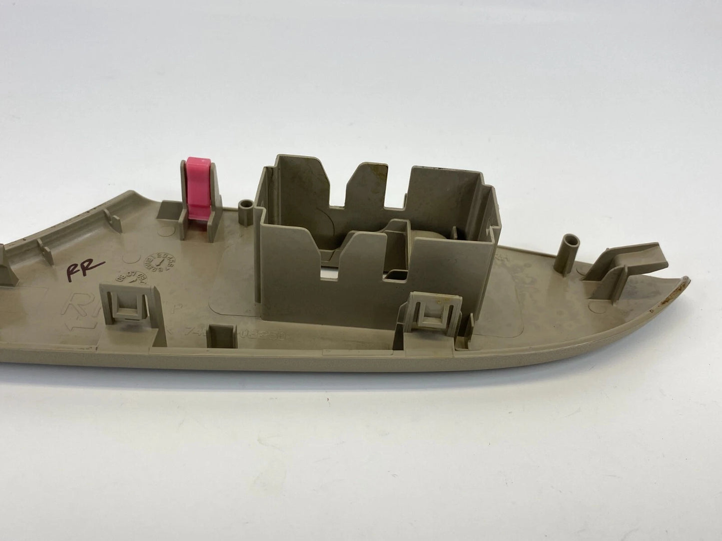 2009-2013 TOYOTA COROLLA REAR RIGHT SIDE DOOR WINDOW SWITCH BEZEL 74271-02250