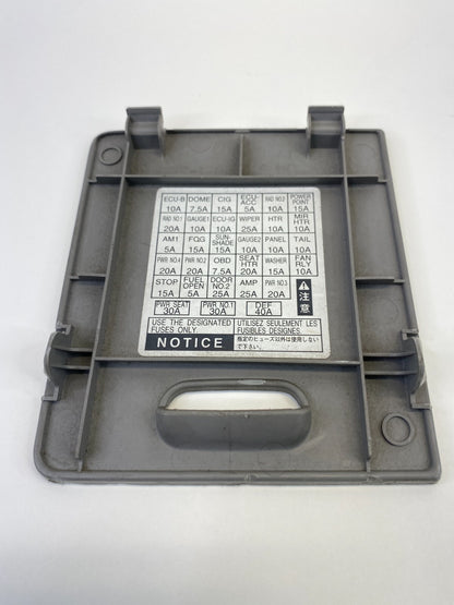 2002-2006 Toyota Camry Front Left Dash Fuse Box Door Lid Cover Trim 55545-AA010
