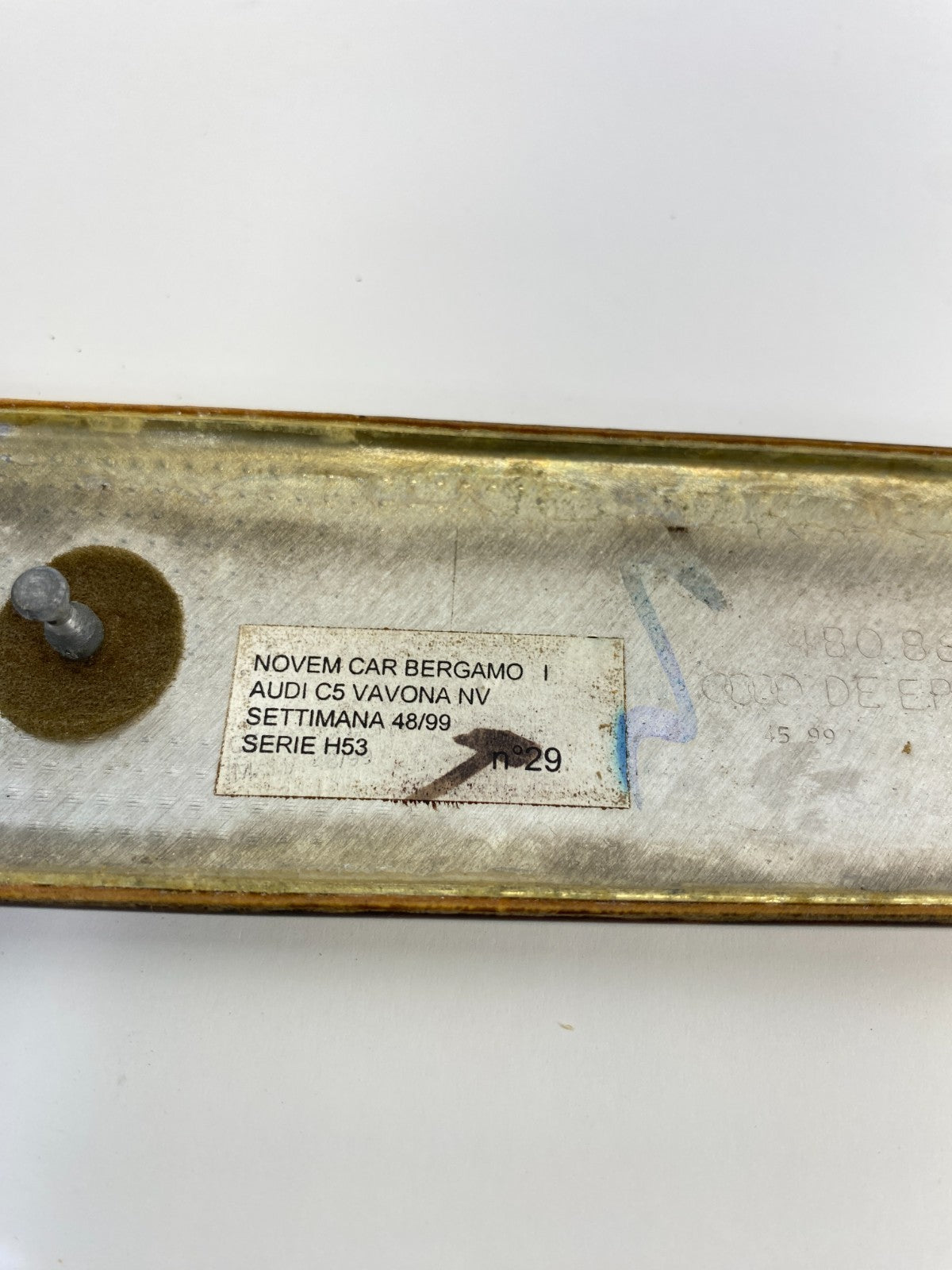 1998-2001 Audi A6 Quattro Front Left Side Door Trim Molding Bezel 4B0867409 OEM