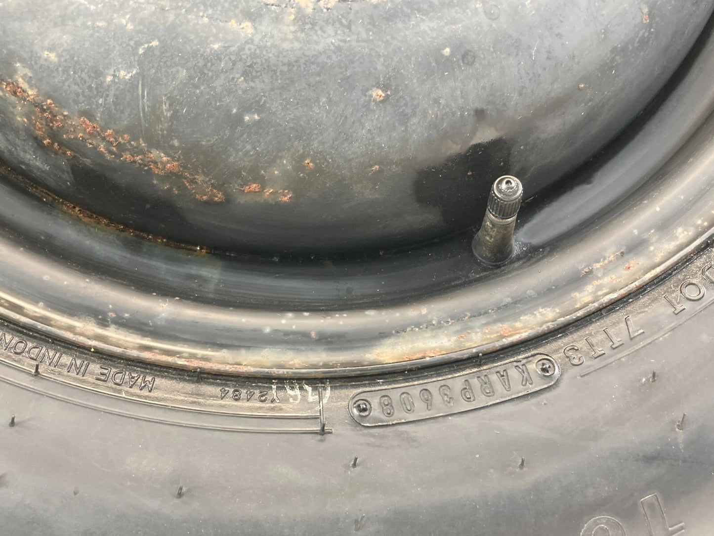 2008-2010 NISSAN ROGUE SPARE TIRE COMPACT RIM DONUT WHEEL T155/90D16 OEM