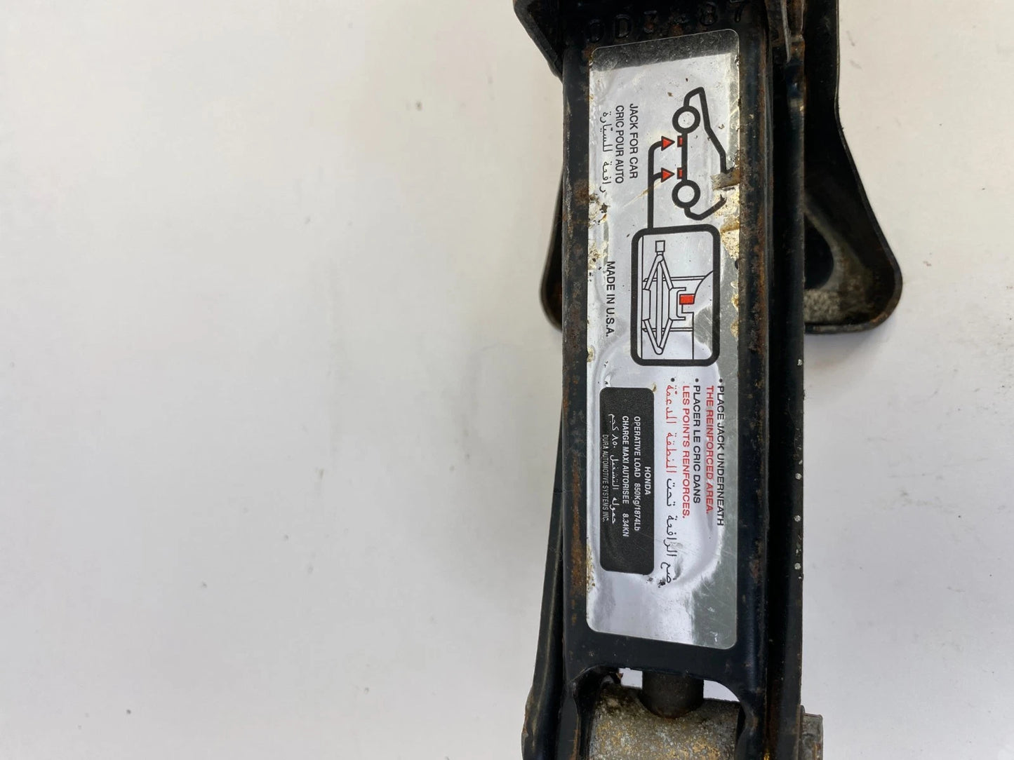 2003-2007 HONDA ACCORD EMERGENCY SPARE JACK TOOL KIT LUG WRENCH OEM