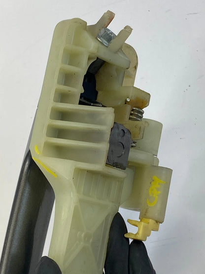 2010-2013 KIA FORTE REAR LEFT DRIVER SIDE EXTERIOR OUTER DOOR HANDLE GRAY OEM