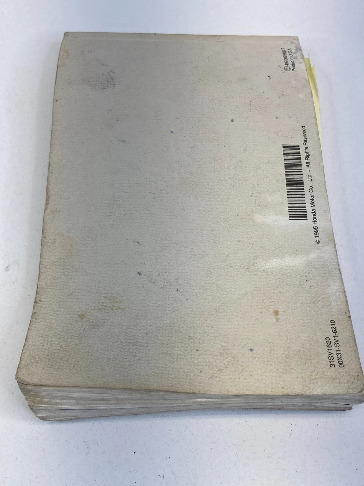 1996 96 HONDA ACCORD SEDAN OWNER'S MANUAL BOOK SET OEM