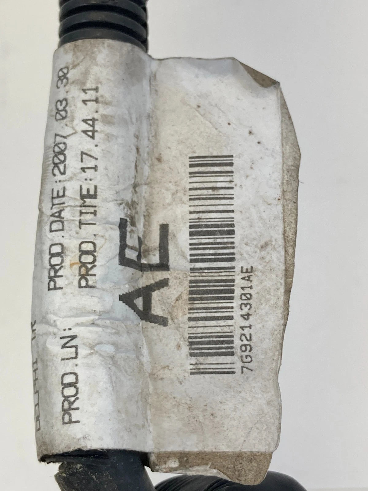 2008-2012 LAND ROVER LR2 BATTERY NEGATIVE CABLE WIRE TERMINAL 7G92-14301-AE OEM