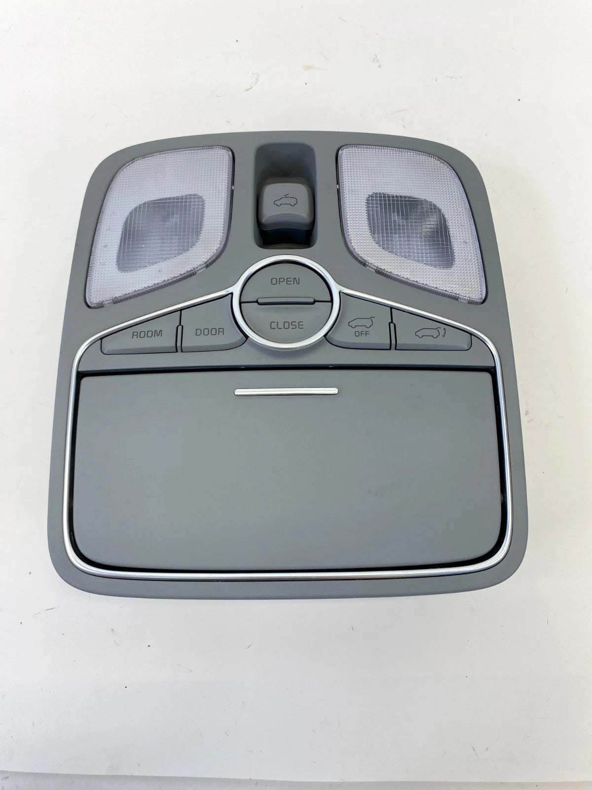 14 15 KIA SORENTO OVERHEAD CONSOLE DOME MAP LIGHT SUNGLASS HOLDER W/ SUNROOF OEM
