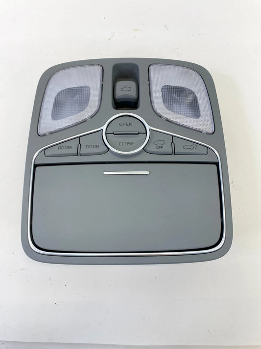 14 15 KIA SORENTO OVERHEAD CONSOLE DOME MAP LIGHT SUNGLASS HOLDER W/ SUNROOF OEM