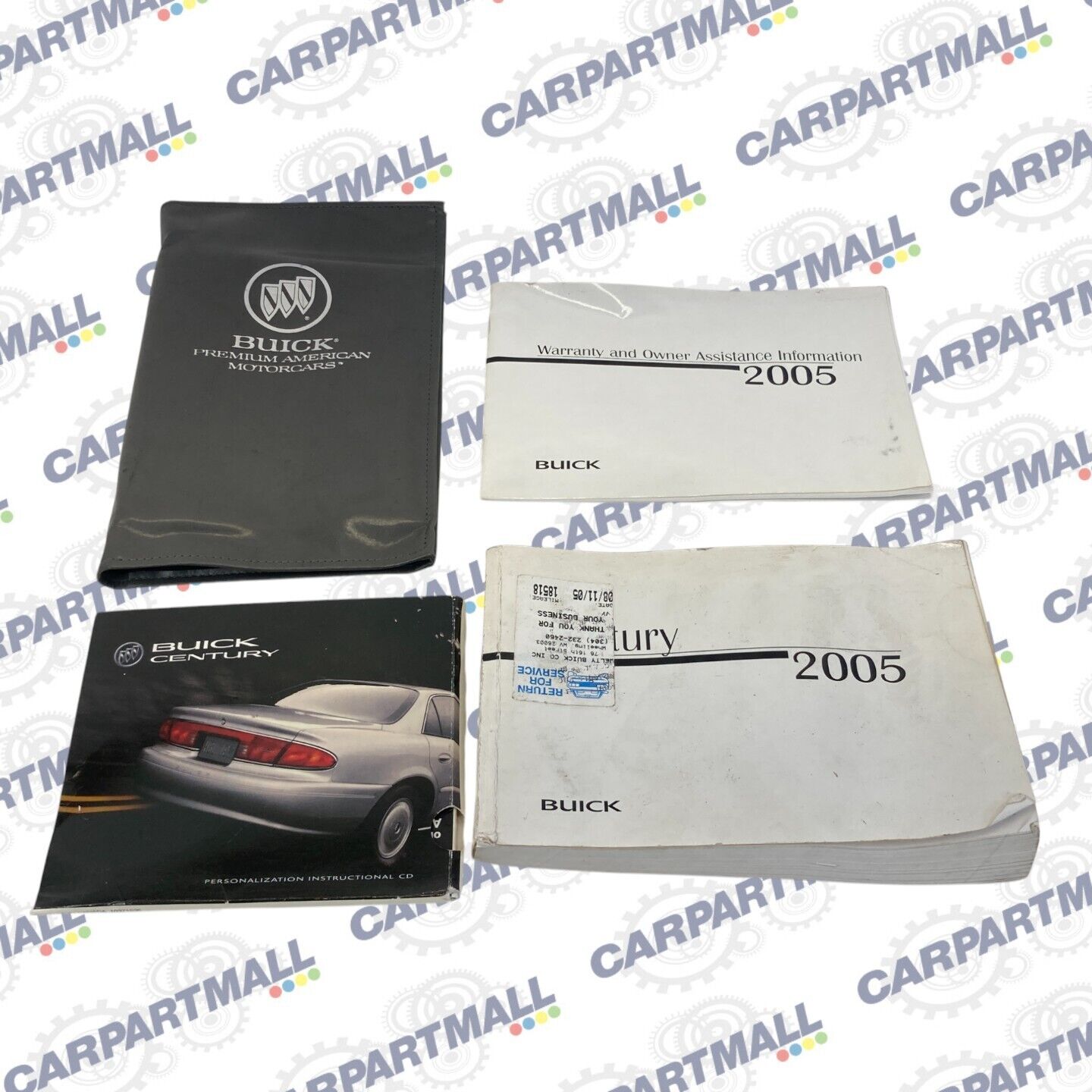 2005 Buick Century Owners Manual Warranty Assistance Information Book w/ Case