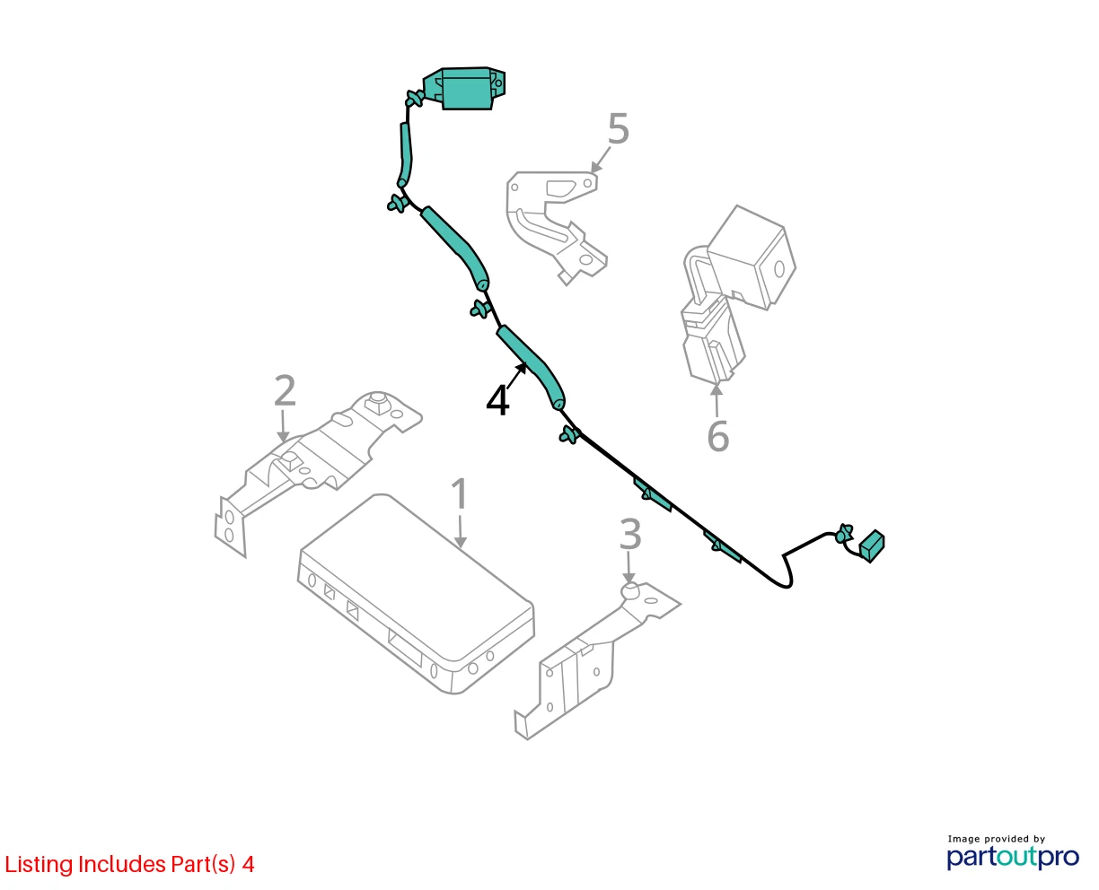 2010-2014 NISSAN MAXIMA AMPLIFIER PHONE COMMUNICATION MODULE 28212-9N00B