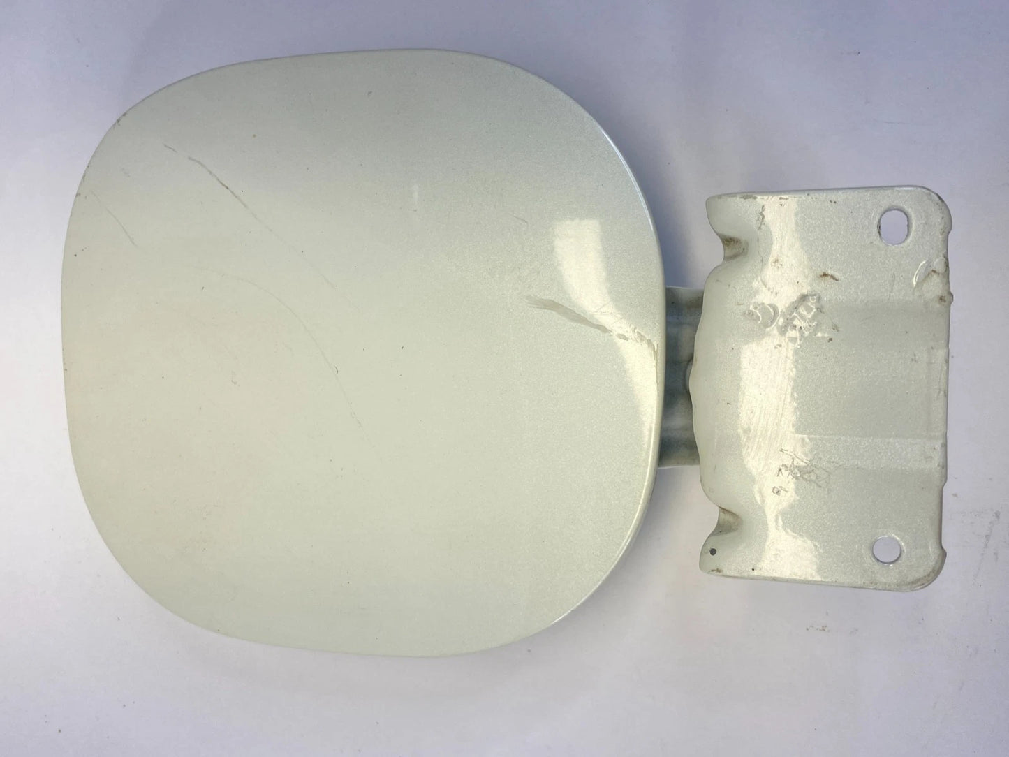 2009-2014 NISSAN MURANO WHITE GAS FUEL FILLER DOOR TANK LID COVER FLAP OEM