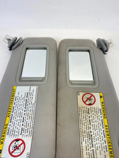 2006 06 LEXUS IS250 IS350 SUNVISOR LEFT & RIGHT SUN VISOR SET PAIR ASSEMBLY OEM