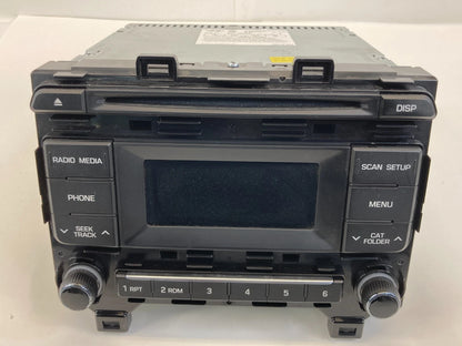 2015-2017 HYUNDAI SONATA AM FM CD RADIO RECEIVER UNIT 96170-C2000-4X OEM