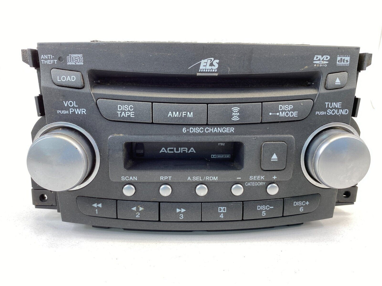 2005 2006 Acura TL AM FM Radio Player 6 Disc CD Receiver 39100-SEP-A010 OEM