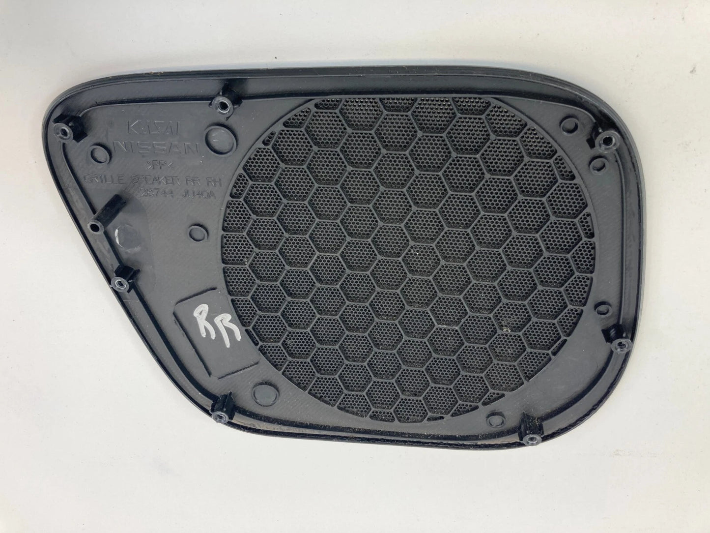 2010-2013 INFINITI G37 REAR RIGHT SIDE DOOR SPEAKER GRILLE COVER 28744-JU40A OEM