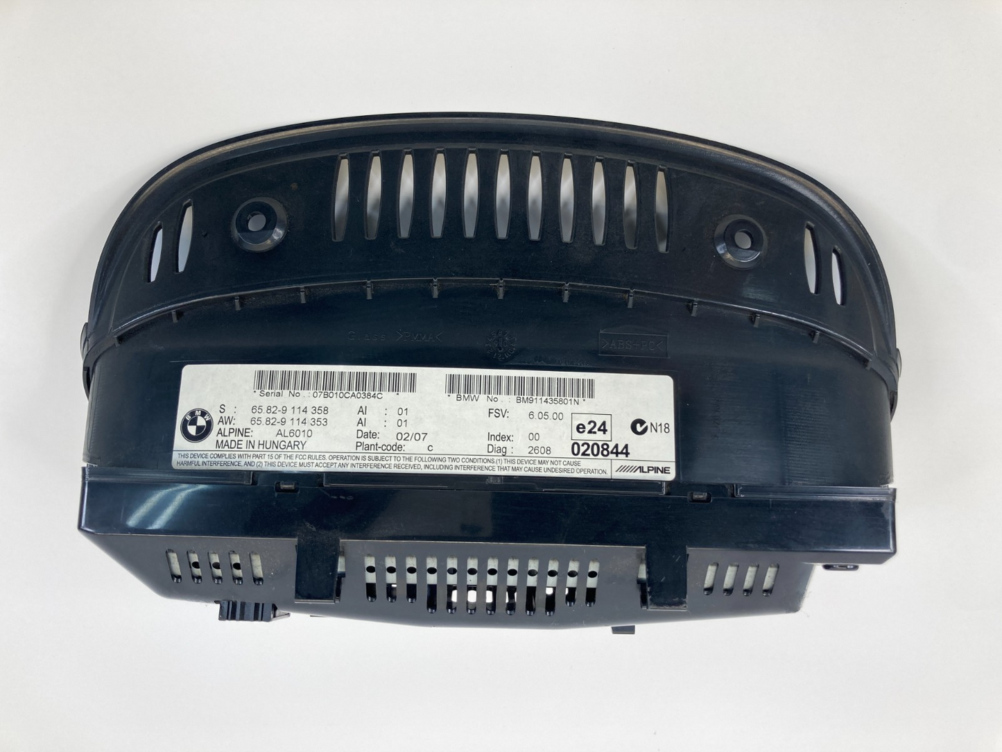 2006 2007 BMW 525i 3.0L AT Speedometer Instrument Cluster Gauges 65829114358 OEM