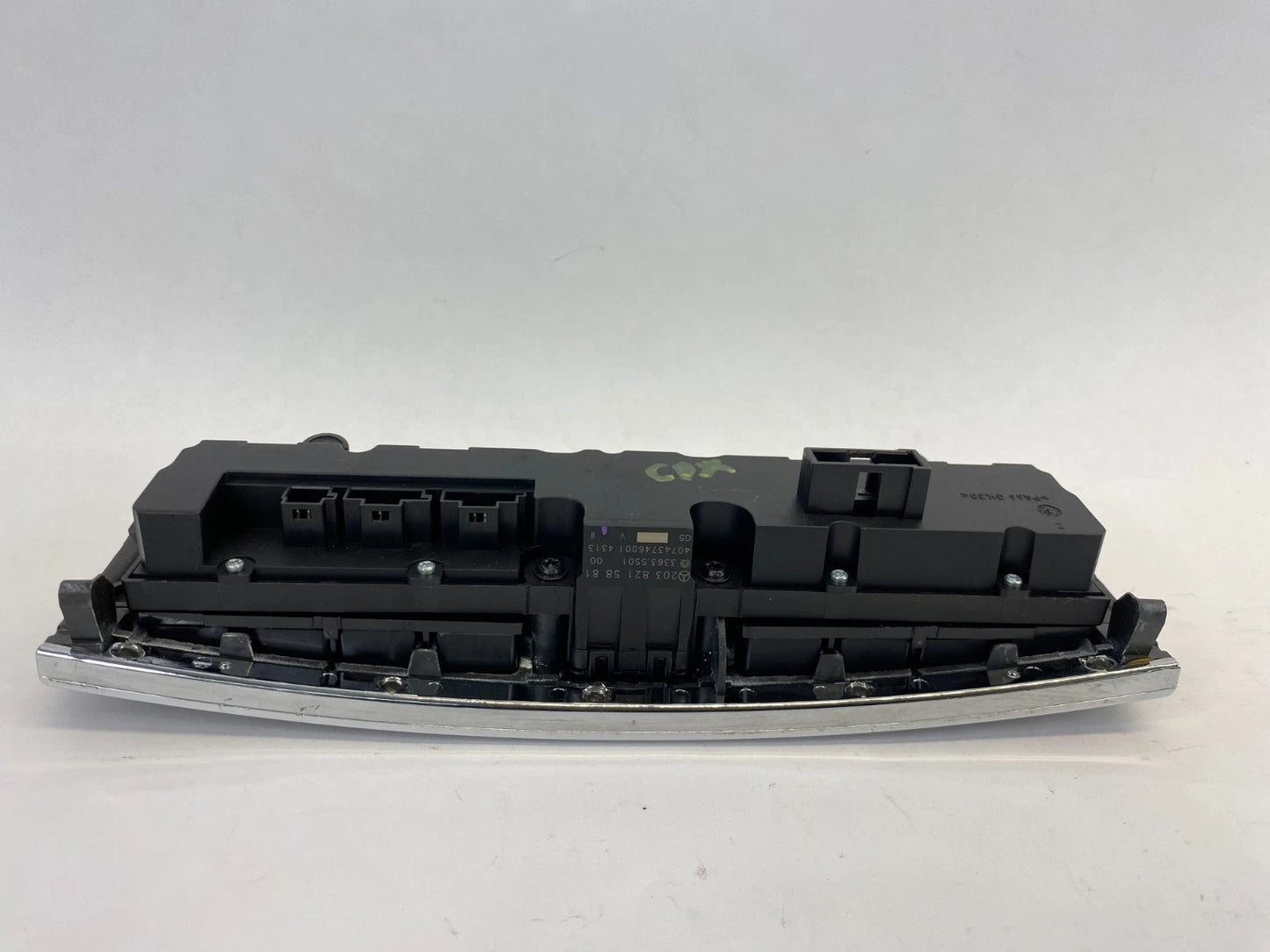 2005 MERCEDES C240 C320 HAZARD & SEAT HEATED CONTROL SWITCH WOOD OEM 2036808082