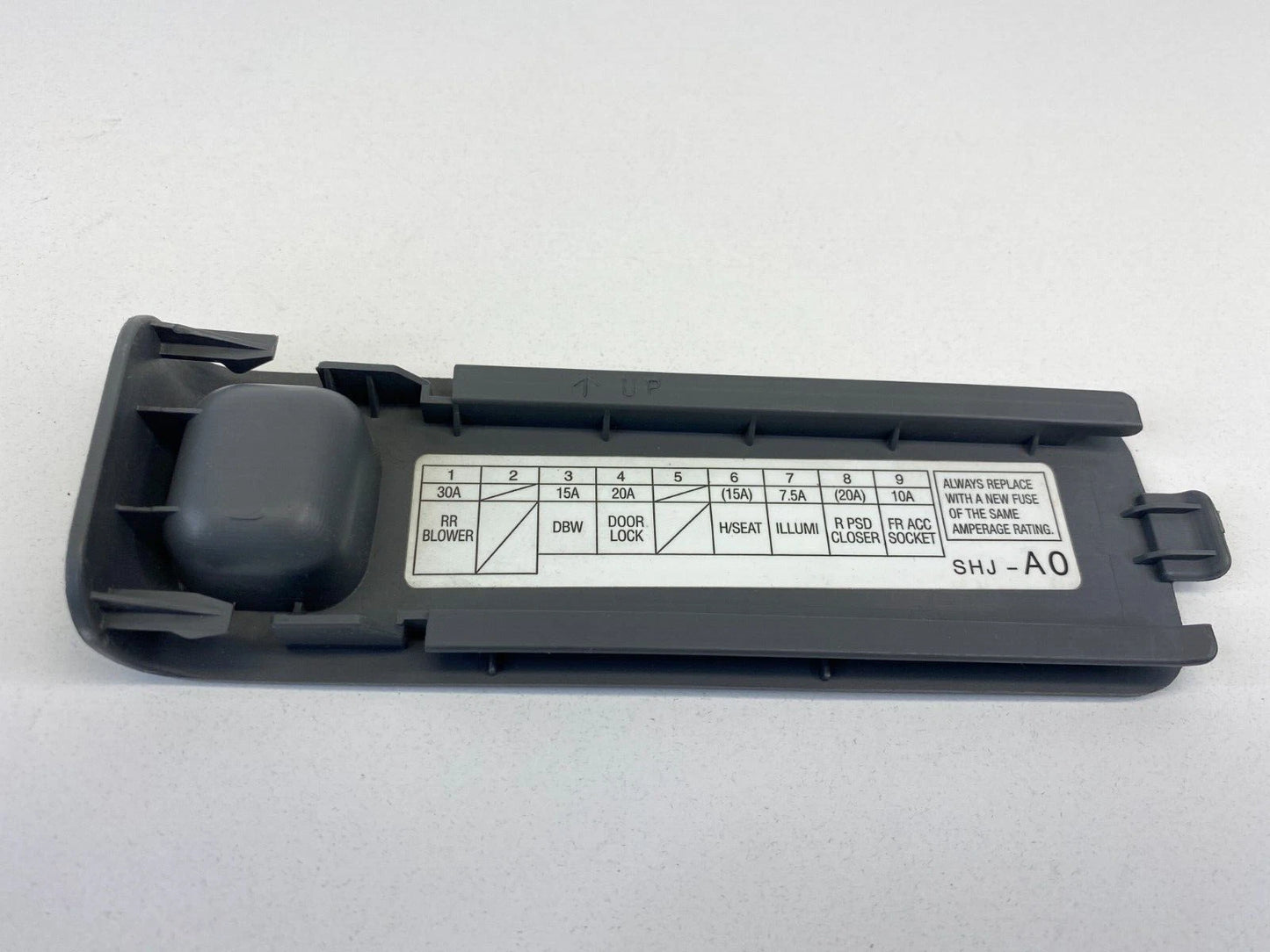 05 06 07 08 09 10 HONDA ODYSSEY DASHBOARD FUSE BOX FUSEBOX COVER TRIM SHJ-A0 OEM