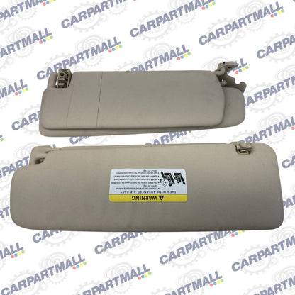 2011-2017 VW Volkswagen Touareg Roof Sunvisor Sun Visor Shade Pair Set OEM