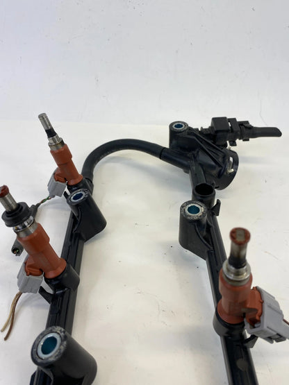 2007-2009 LEXUS RX350 3.5L ENGINE FUEL RAIL W/ INJECTOR INJECTORS SET OF 5 OEM