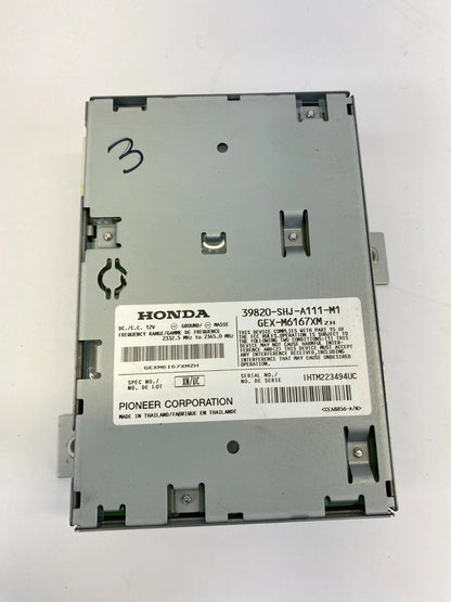 2007-2010 HONDA ODYSSEY SATELLITE RADIO RECEIVER INTERIOR 39820-SHJ-A111-M1