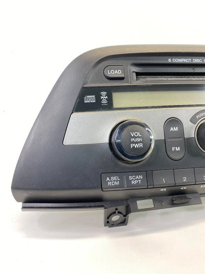 2005-2007 HONDA ODYSSEY EX RADIO XM CD PLAYER RECEIVER 6 DISC 39100-SHJ-A100