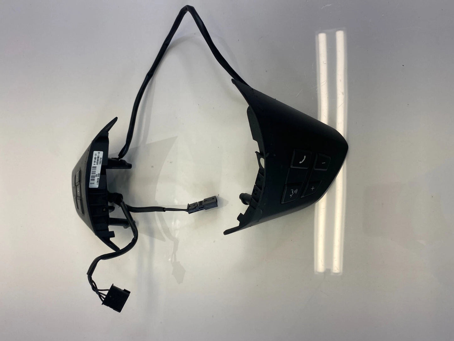 2007-2010 BMW X5 STEERING WHEEL CONTROL SELECTOR SWITCH BUTTON SET 13632700 OEM