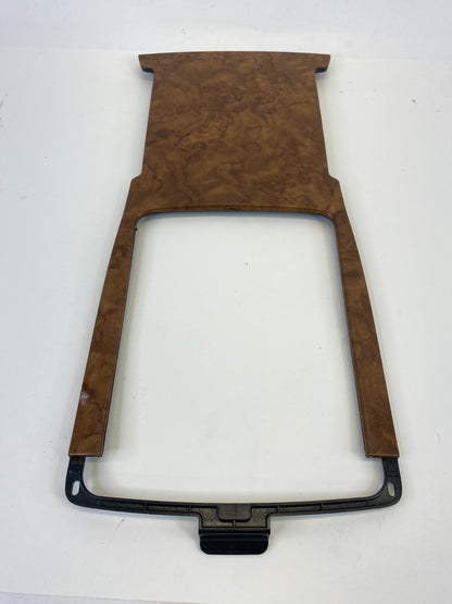 2008-2012 Buick Enclave Center Console Storage Box Wood Cover Plate Bezel Trim
