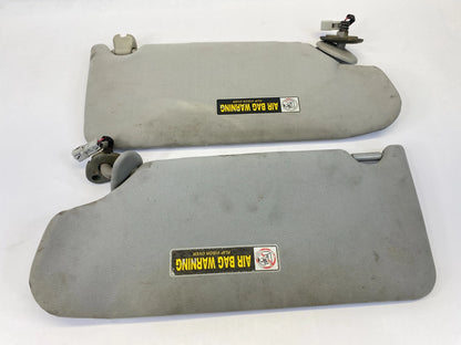 2003-2007 HONDA ACCORD DRIVER & PASSENGER LEFT & RIGHT SUN VISOR SUNVISOR SET