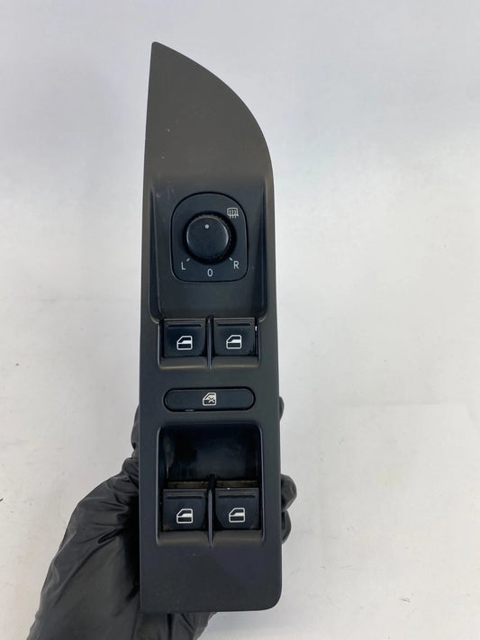 09-17 VW CC DRIVER SIDE MASTER POWER WINDOW MIRROR SWITCH BEZEL 1K0959565K OEM
