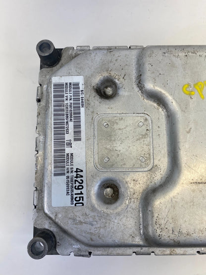 2015 CHRYSLER 200 2.4L L4 A/T ENGINE CONTROL MODULE COMPUTER ECM ECU 05150993AC