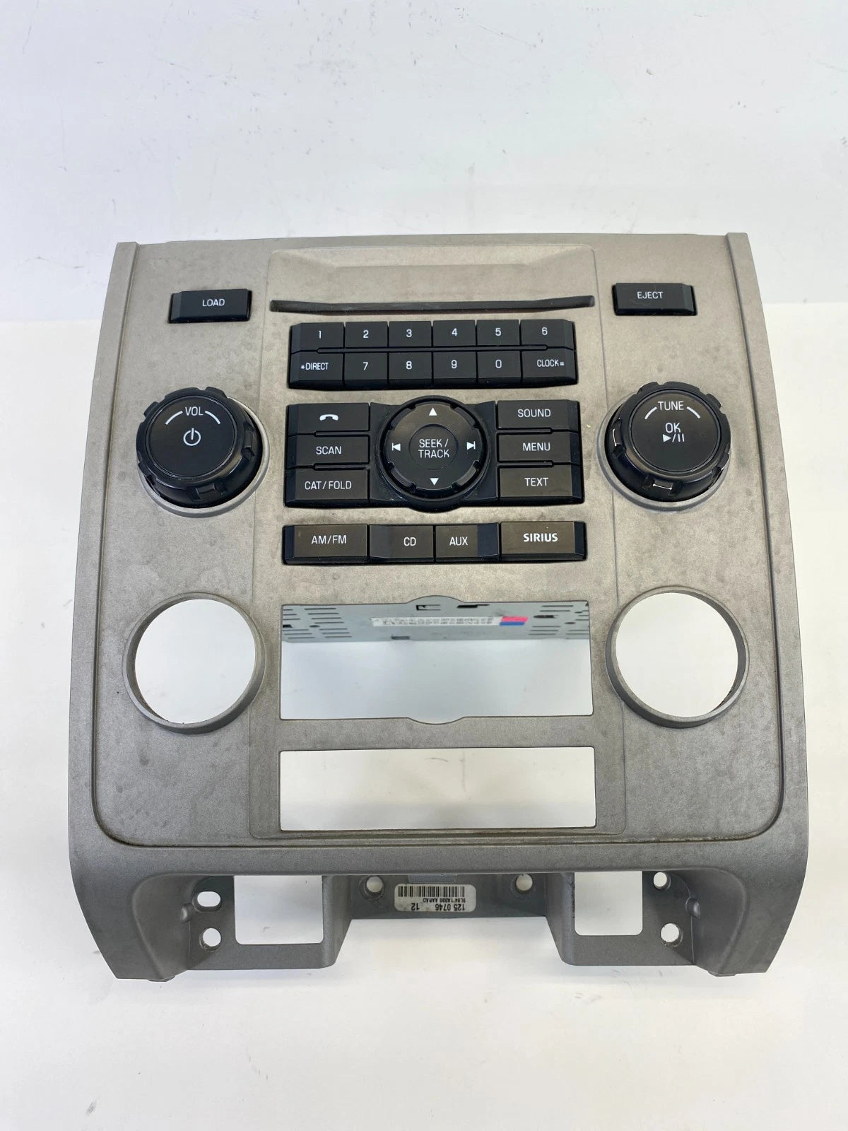 2009-2012 FORD ESCAPE MERCURY RADIO STEREO CD PLAYER CONTROL FACE PANEL PLATE